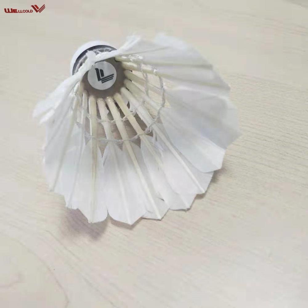 Tournament Grade Goose Feather Badminton Shuttlecock, badminton shuttlecock china for wholesale
