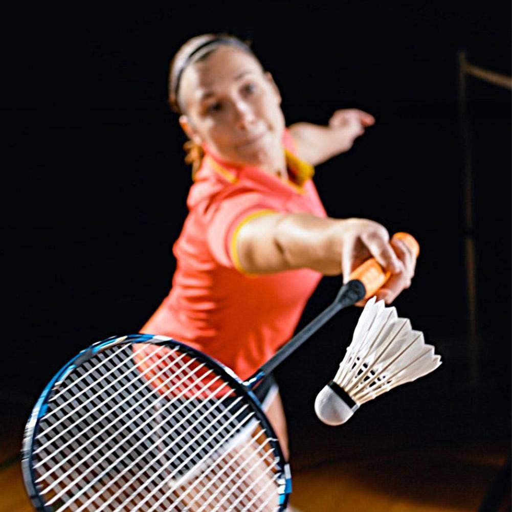PD SPORT White Feather Shuttle Cocks Badminton Cheap Durable Duck or Goose Feather Shuttlecocks Badminton
