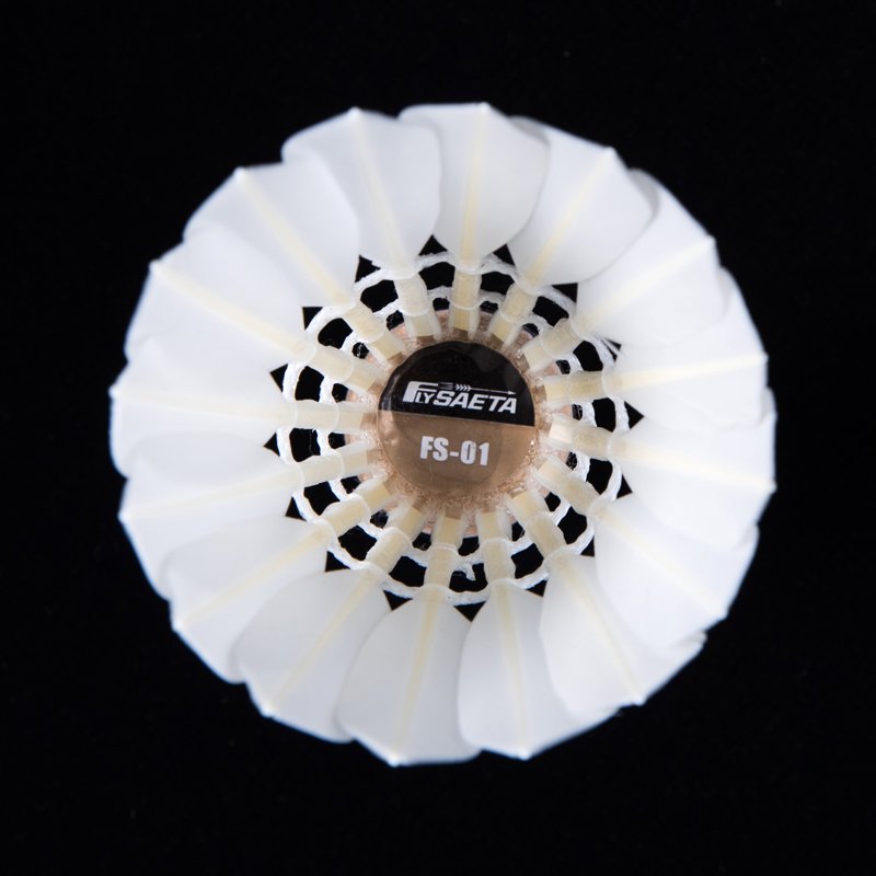 best quality duck Feather Badminton Shuttlecock from China factory OEM