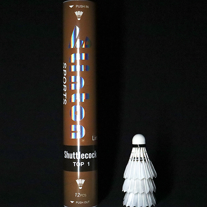 Factory Direct Supply Goose Feather High Quality Baton Master Straighten Customized Badminton Shuttlecock