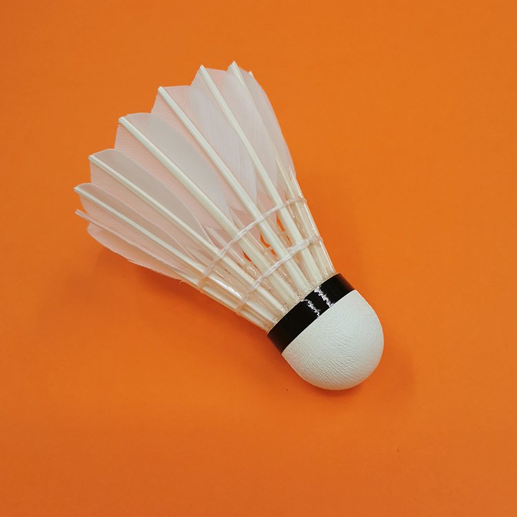 Dmantis Model G8 Goose Feather Badminton Shuttlecock Durable Fiber Cork Badminton Ball Suitable for Training or Tournament