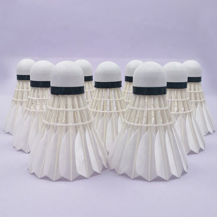 Highest Level Goose Feather Badminton Shuttlecock Dmantis Shuttlecocks for Badminton Sport Class A Goose Feather Shuttles