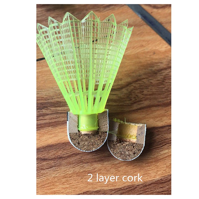 High Quality A+ PU Cock nylon Shuttlecock by China factory