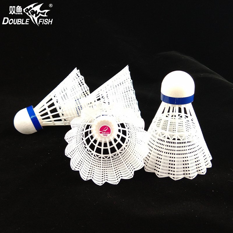 High Quality Natural Cork Head Durable Nylon Badminton Ball Shuttlecocks