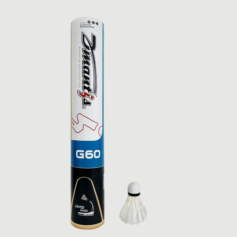 Top Level Super high quality goose feather shuttlecocks Dmantis brand G60 Original Manufacturer