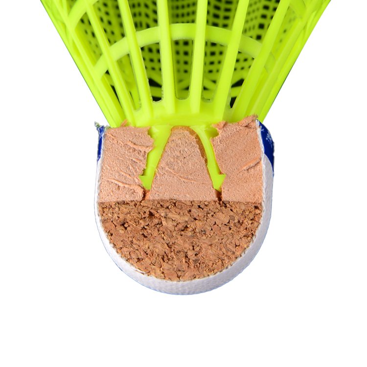 Wholesale outdoor games nylon shuttlecock slow speed Badminton shuttlecock plastic badminton ball shuttlecock for sale