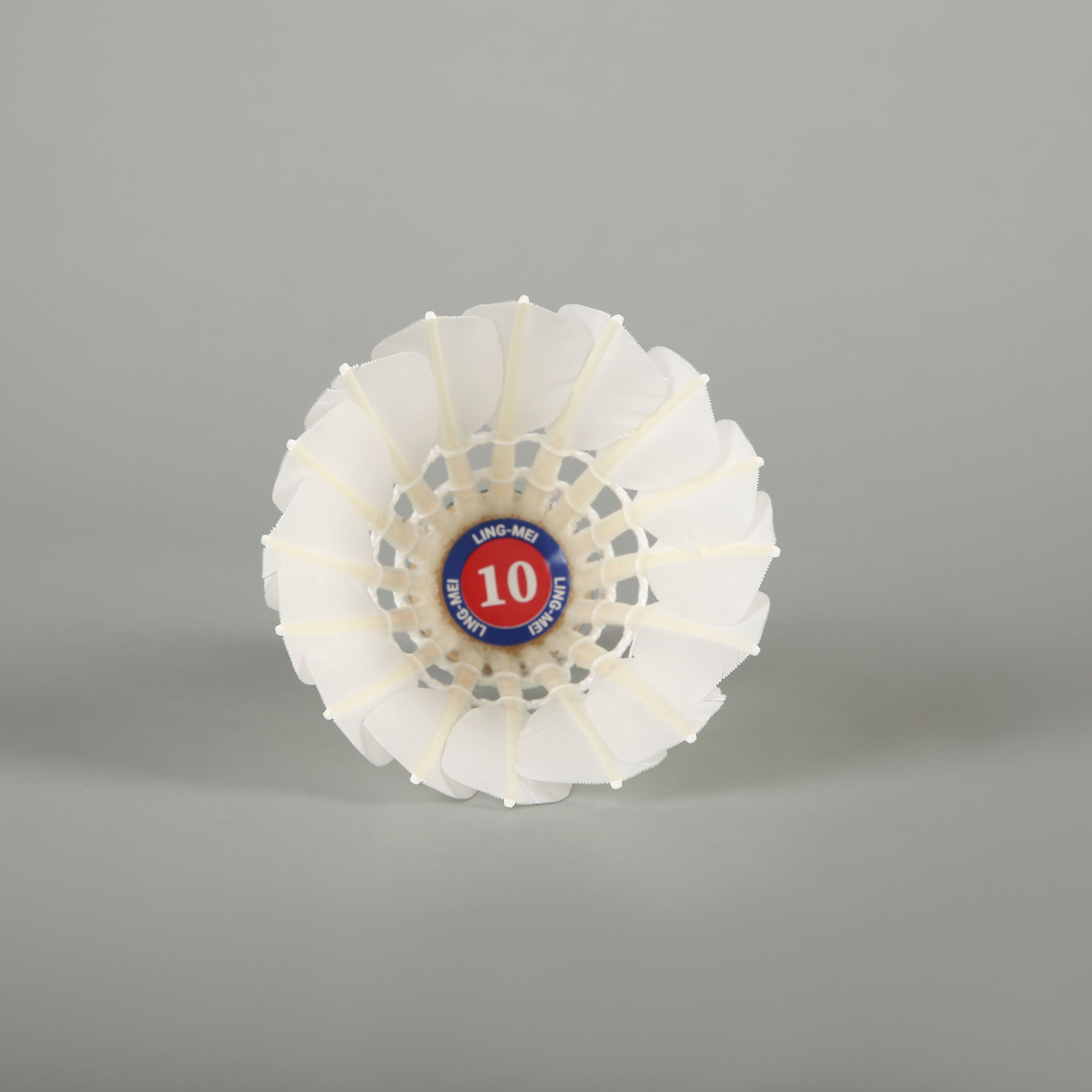 Lingmei Cheap Price Goose Feather Badminton Shuttlecock Lingmei 10