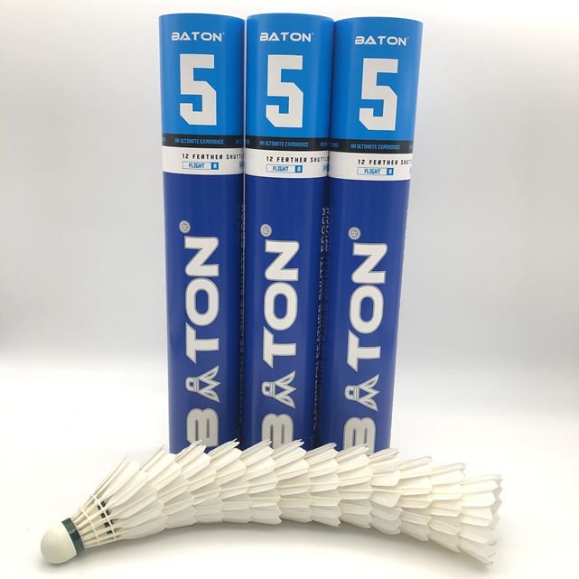 Flight Stability High Speed Duck Feather For Competition Tournament Training