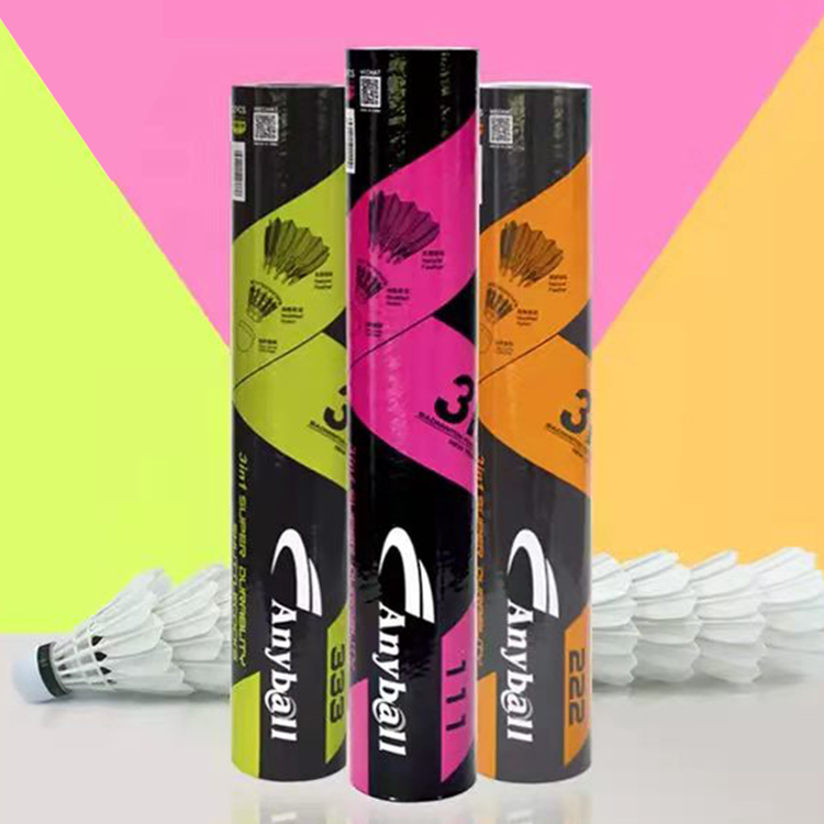Anyball 3in1 Badminton Shuttle 3Pcs 6Pcs 12Pcs Badminton Ball Sports Unique Patent Durable Shuttlecock With Great Stability And
