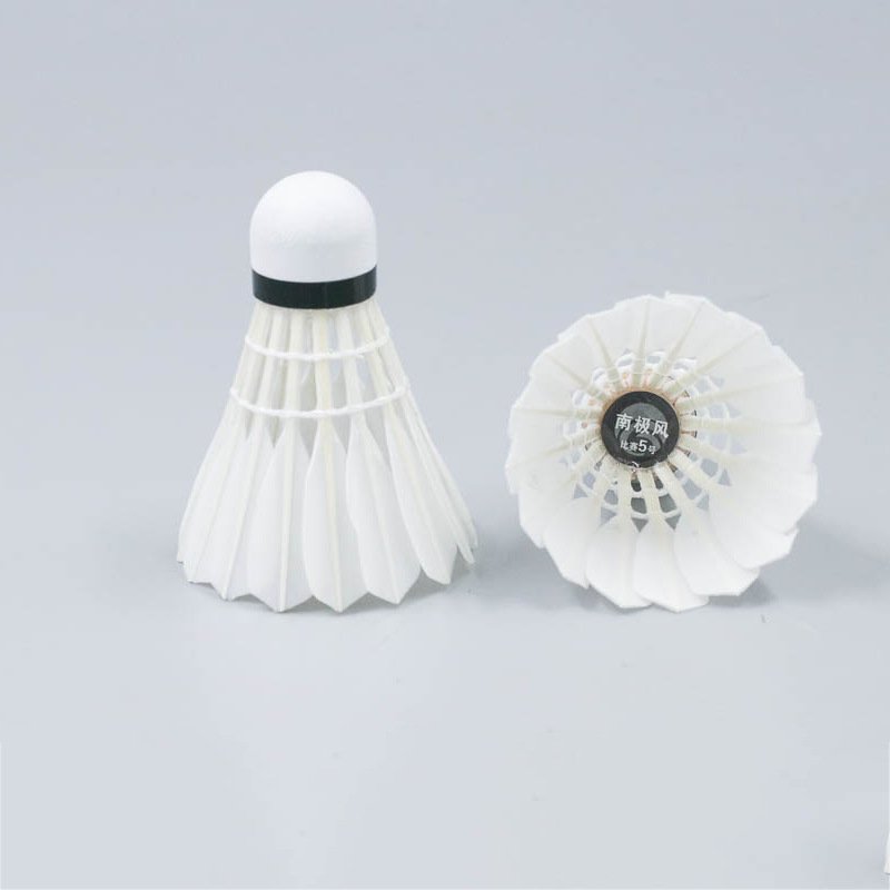 Class a Antarctic Wind Race #5DuckPlume Feather Badminton Shuttlecock Durable Cork Head Material for International Tournaments