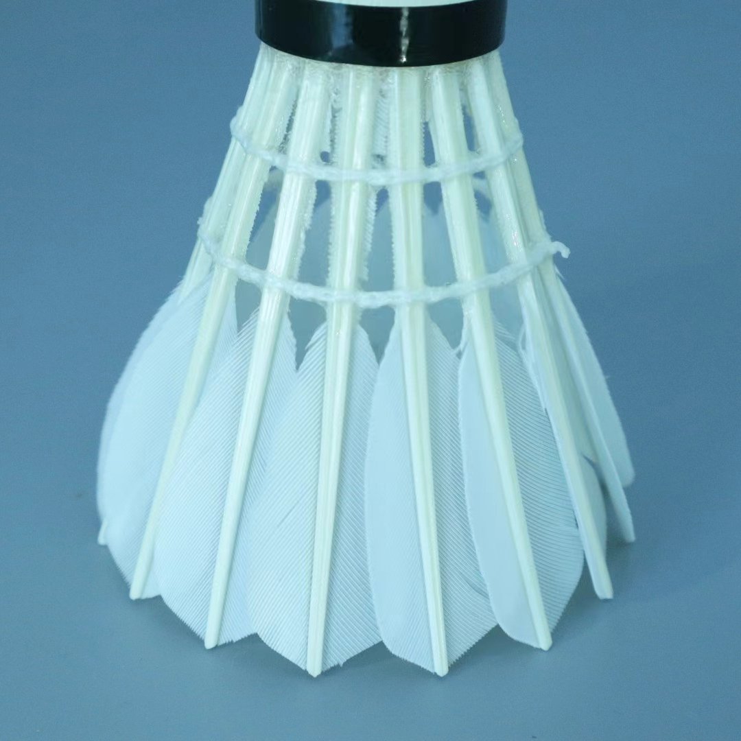 wholesale Straight Goose Feather Badminton Shuttlecock for club professional Training