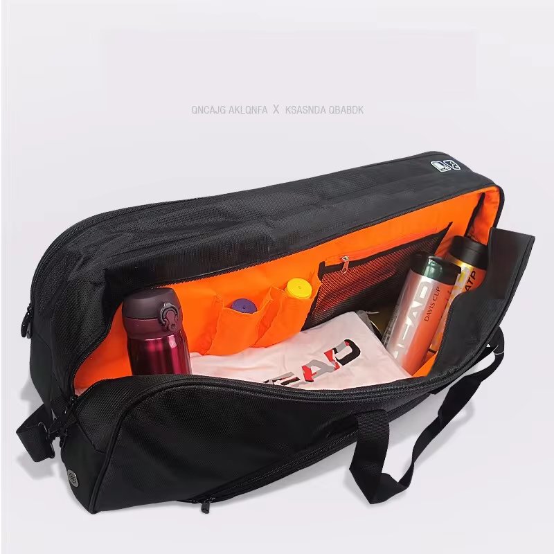 6/9 Packs Of Badminton Bag Single Shoulder Badminton Kit Bag With Shoe Compartment Sports Backpack Large Capacity Bag