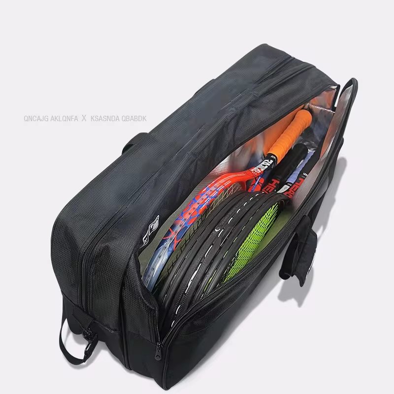 6/9 Packs Of Badminton Bag Single Shoulder Badminton Kit Bag With Shoe Compartment Sports Backpack Large Capacity Bag