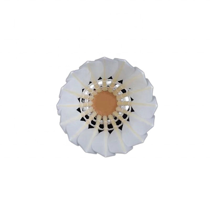 High Quality Super Grade Goose Feather Badminton Shuttlecock Factory Supply