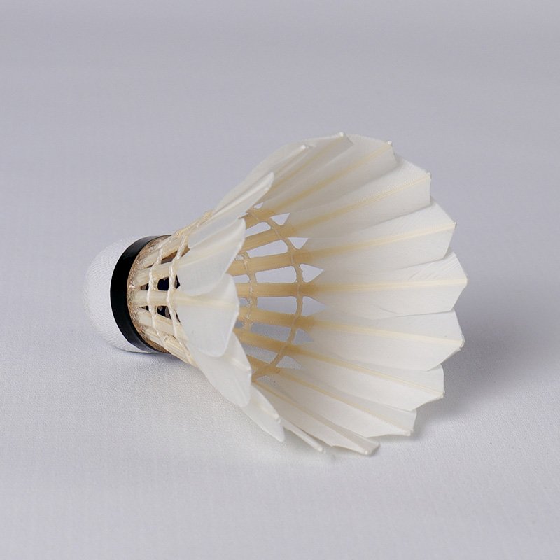 Sale Aeroplane Manufacturer China Duck Feather Raw Material Badminton Training Barrel Shuttlecock