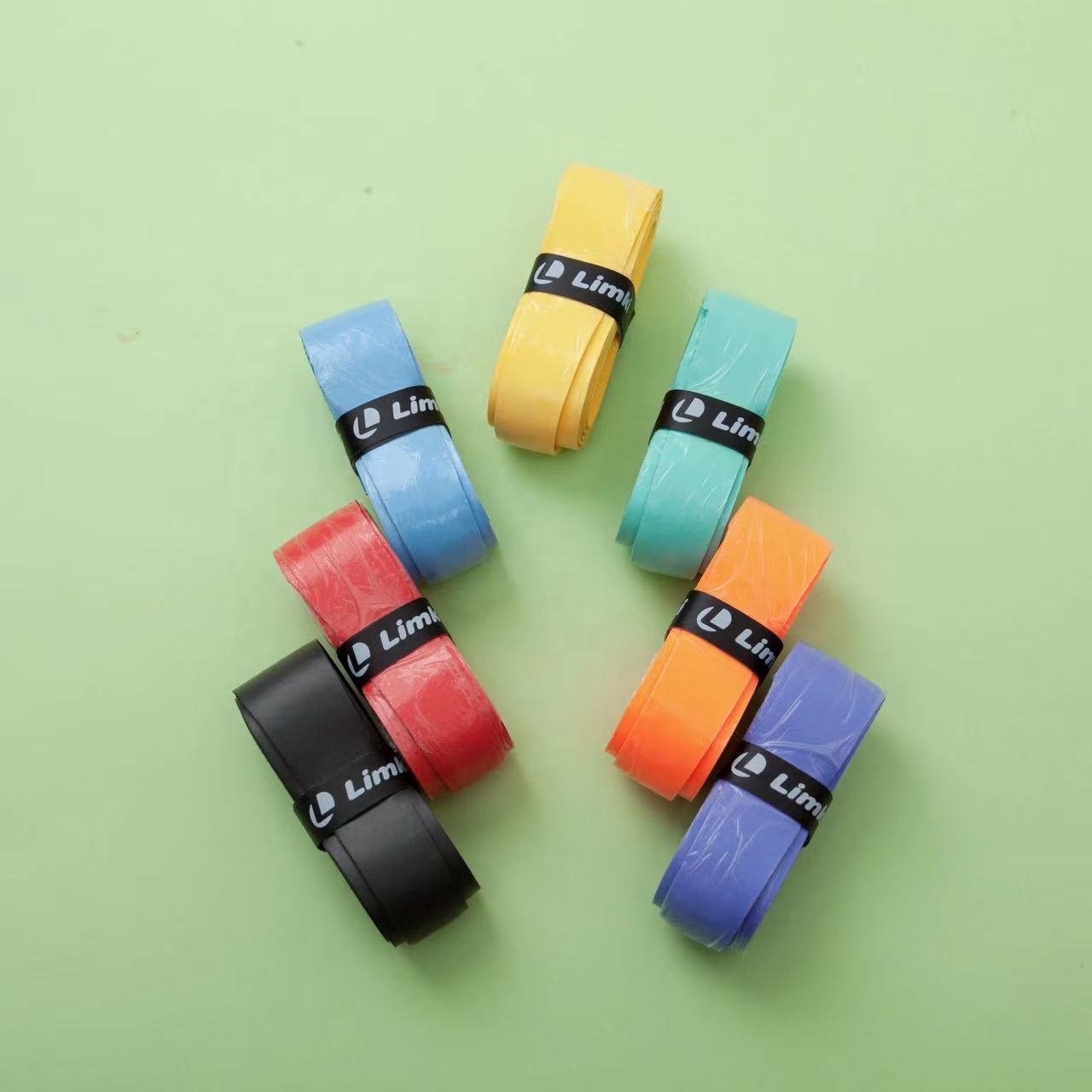 Custom LOGO Color Durable Tennis Grip Tape Anti-slip Badminton Grip Badminton Overgrips Padel Grip