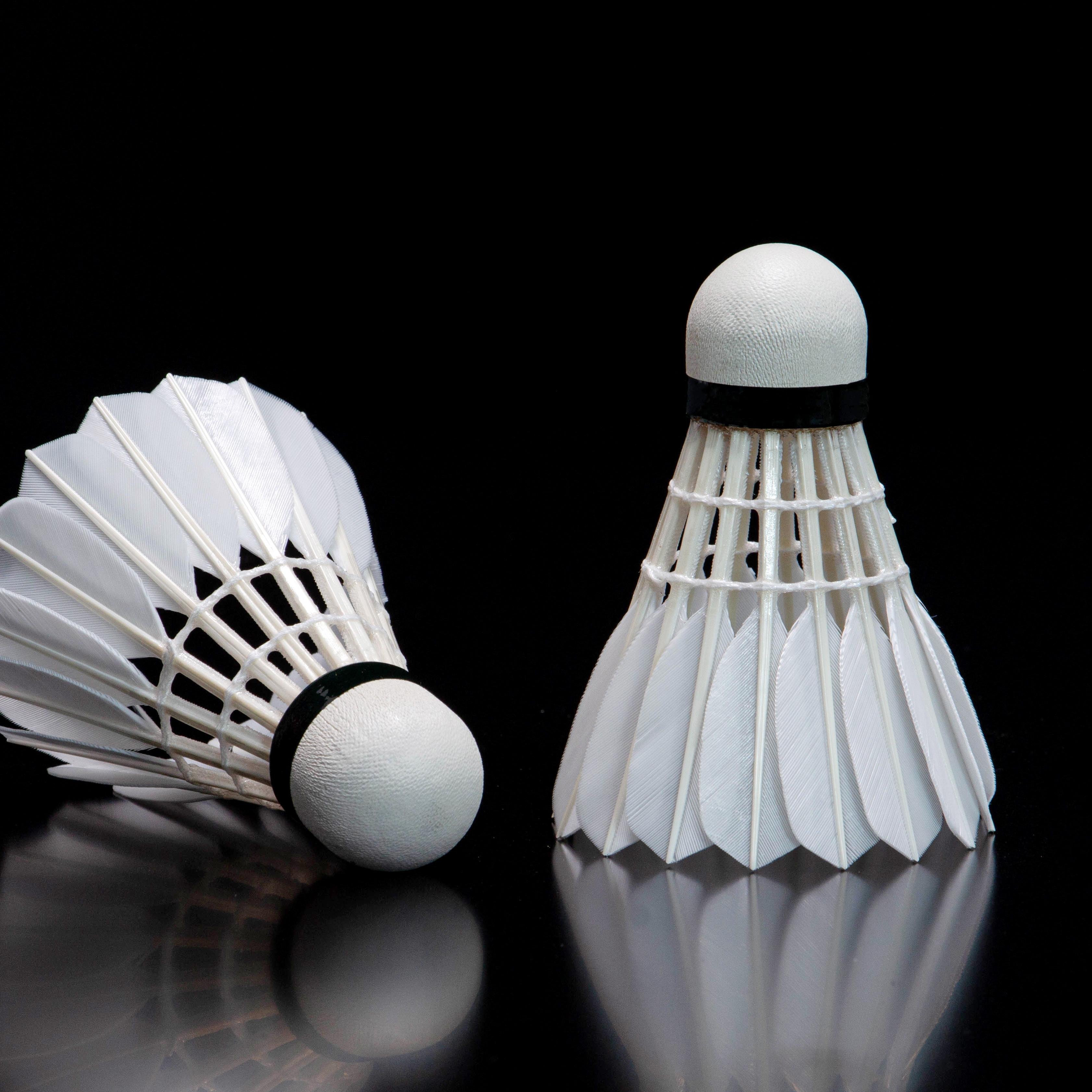 Lingmei 80 Goose Feather Badminton Shuttlecock