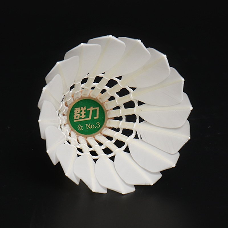 Wholesale Shuttlecock Product KUNLI Goose Feather Badminton Shuttlecock For Tournament
