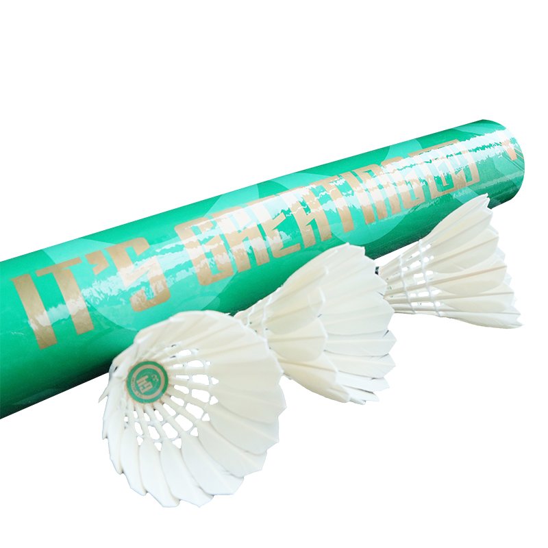 High Quality Professional Class C All-Round Durable Goose Feather Badminton Shuttlecocks Top Ball for Sports Enthusiast