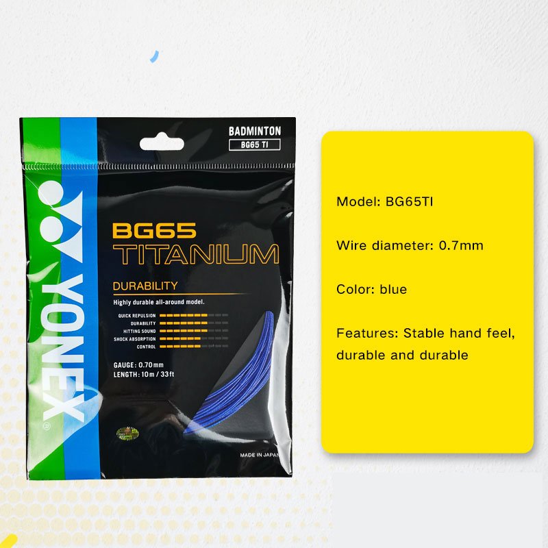 Badminton Racket String Manufacturers,High Quality Badminton Racquet String Bg65TI Badminton String