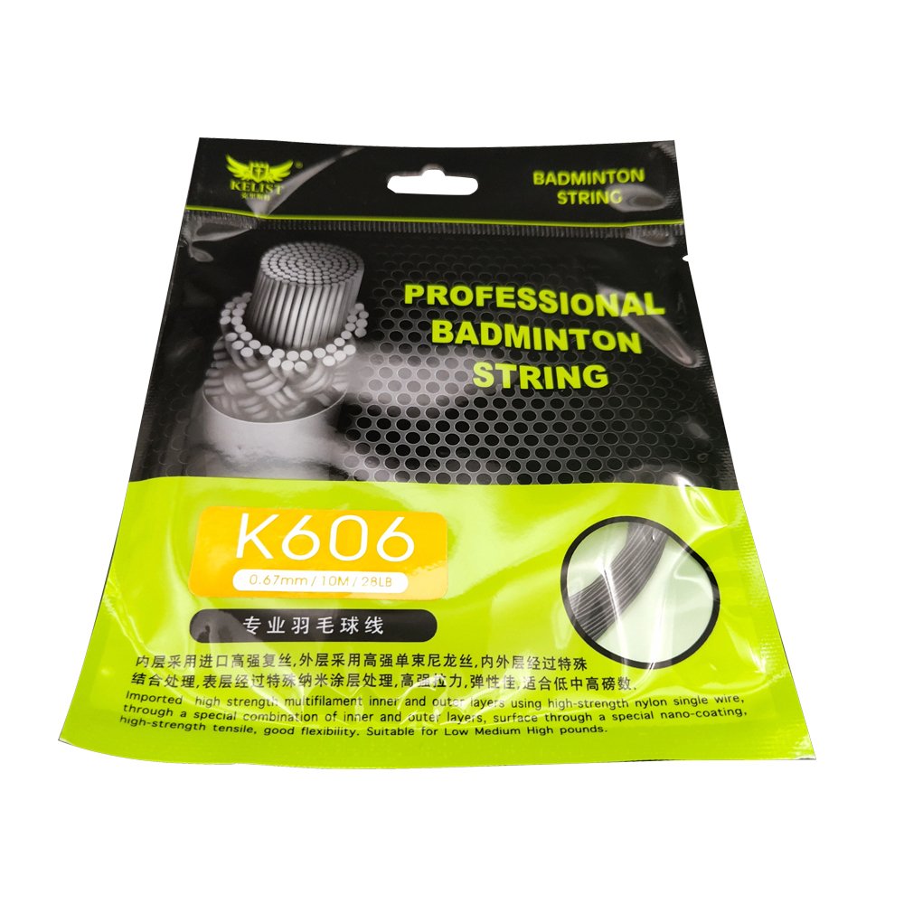 High quality badminton string 10m Multi Color Badminton String Line with Cheap Price0.67MM