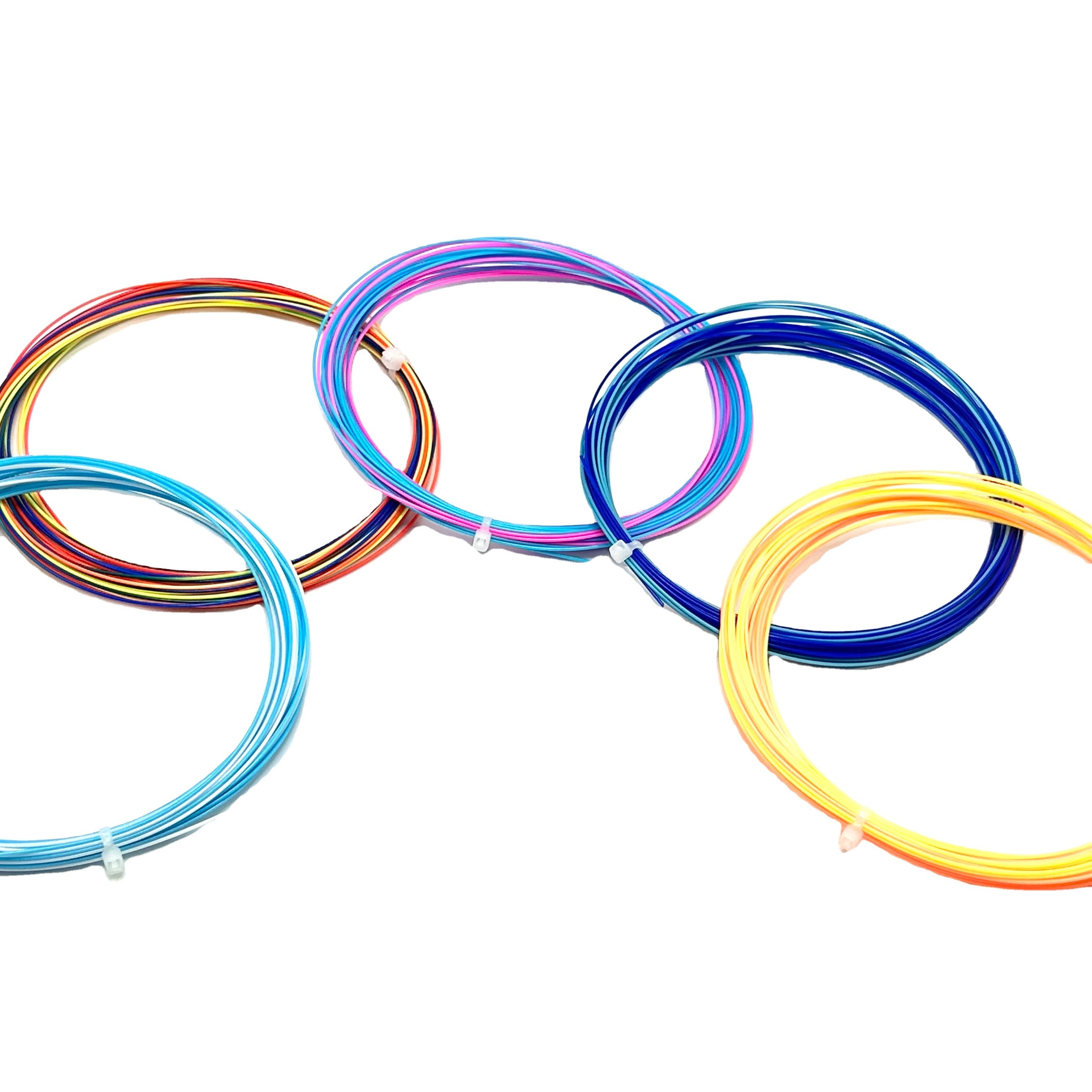 Latest Mixed-color Badminton Racket String Resilient Badminton String