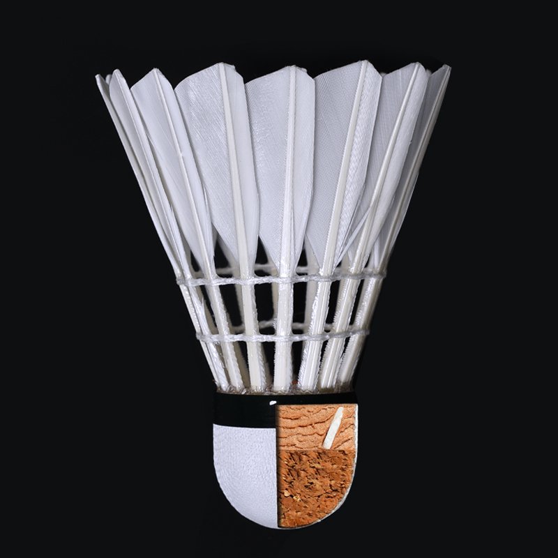 badminton shuttlecock goose feather whizz goose curving feather badminton shuttlecock