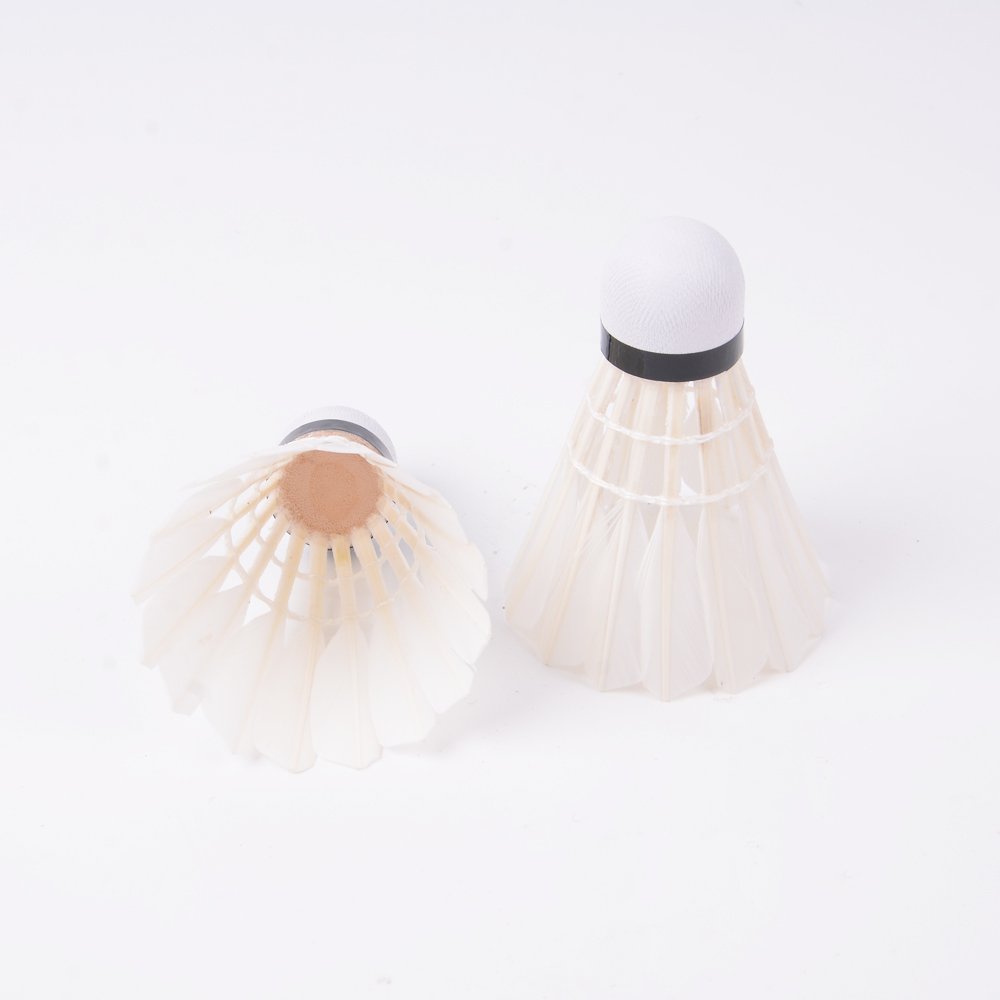 Factory custom provided Badminton Shuttlecocks Birdies,12 Pack Training Badminton Balls with Great Stability for in/out door