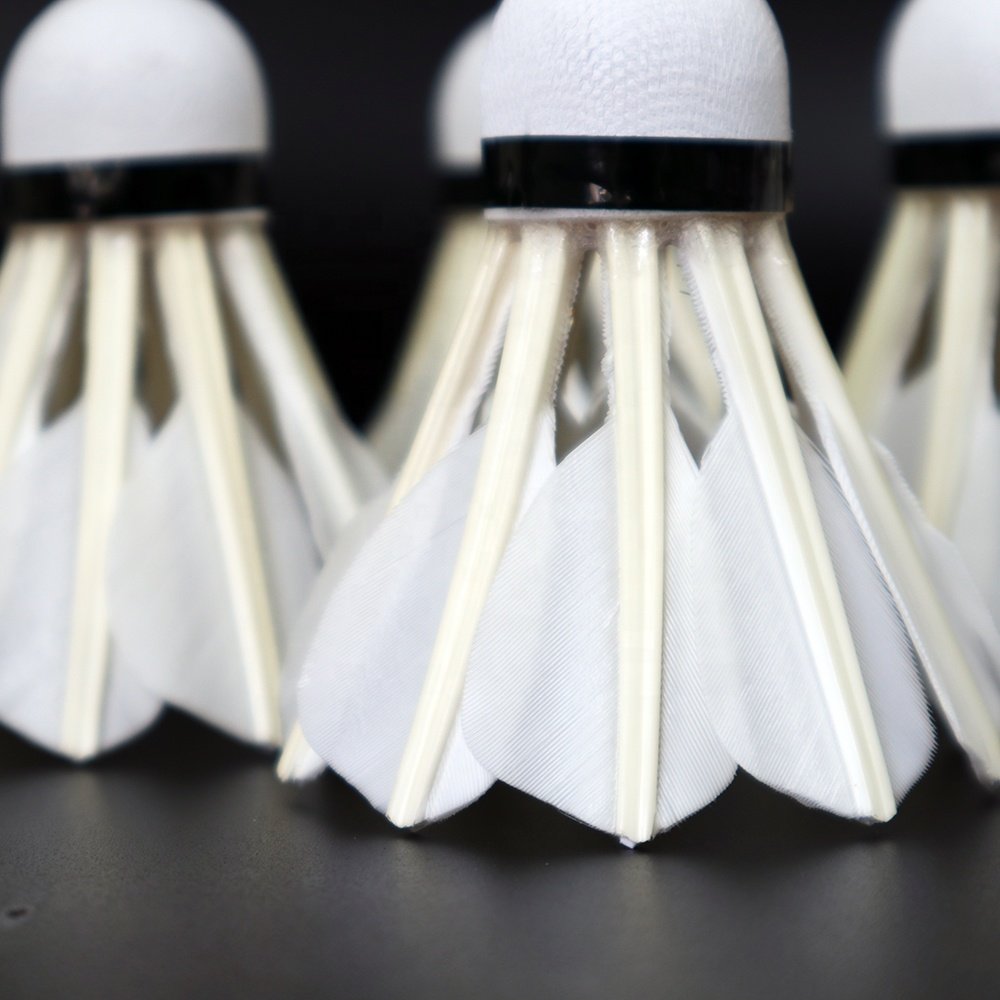 New Design New Technique Wireless No-Winding High Durability High Quality Goose Feather Badminton Shuttlecock