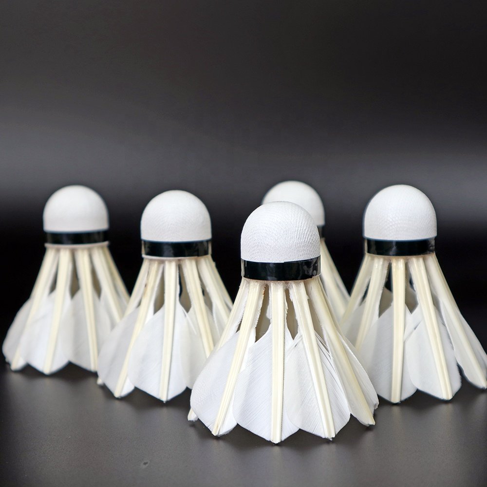 New Design New Technique Wireless No-Winding High Durability High Quality Goose Feather Badminton Shuttlecock