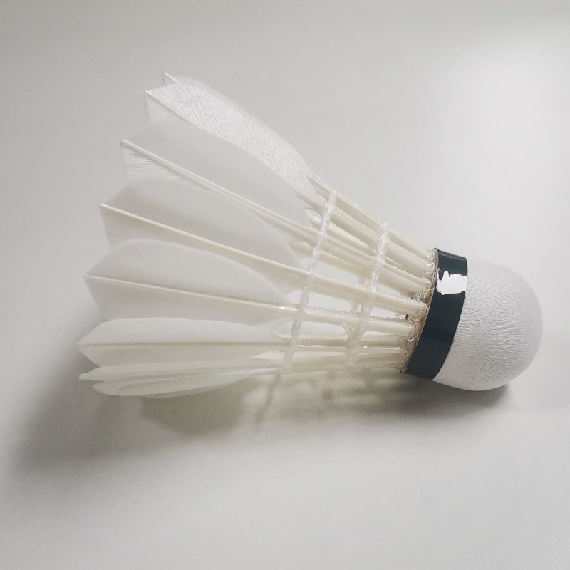 Custom International Competition Stable and Durable Badminton Shuttlecock Goose Feather for tournament