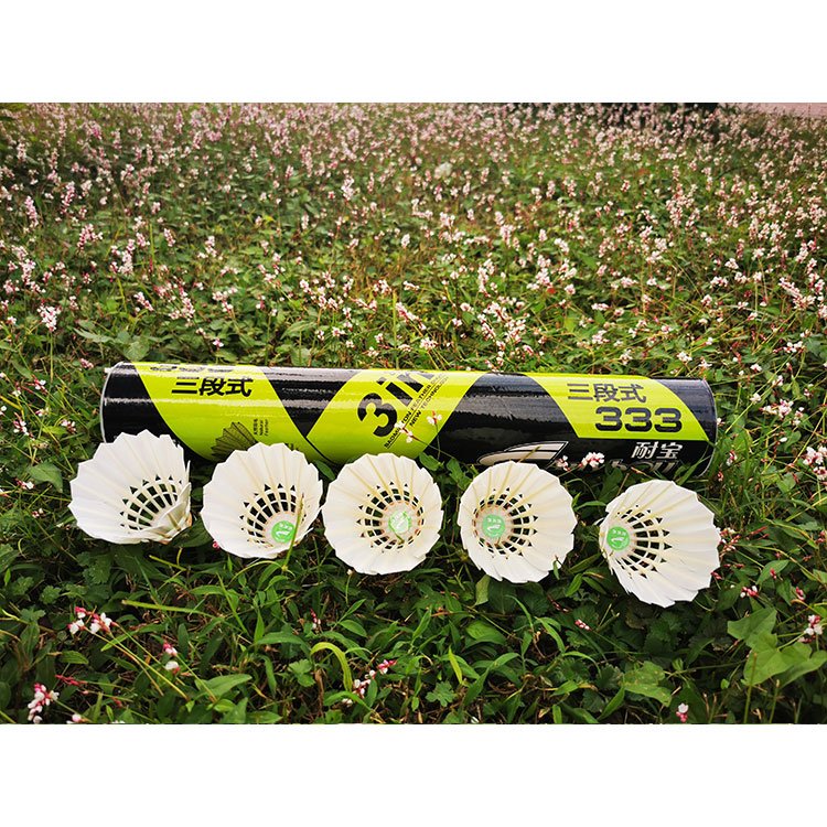 Badminton Shuttlecock Duck Feather More Stable and Durable 3in1 Shuttlecock with Good Drop Point