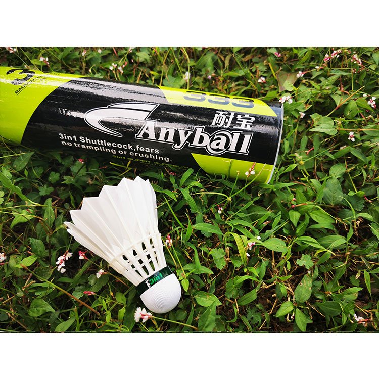 Badminton Shuttlecock Duck Feather More Stable and Durable 3in1 Shuttlecock with Good Drop Point
