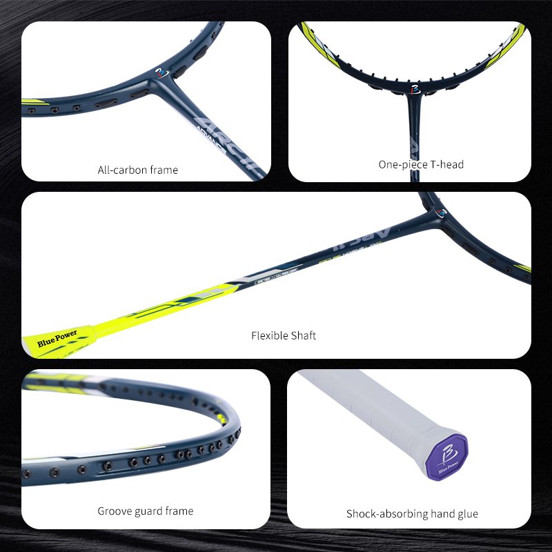 High Quality Full Carbon Badminton Racket Professional