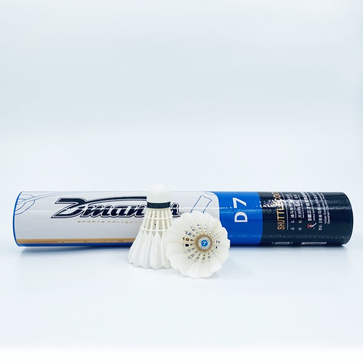 Factory Super Durability 3rd Class Duck Feather Shuttles Badminton Shuttlecock OEM Available Badminton Shuttle Birdies