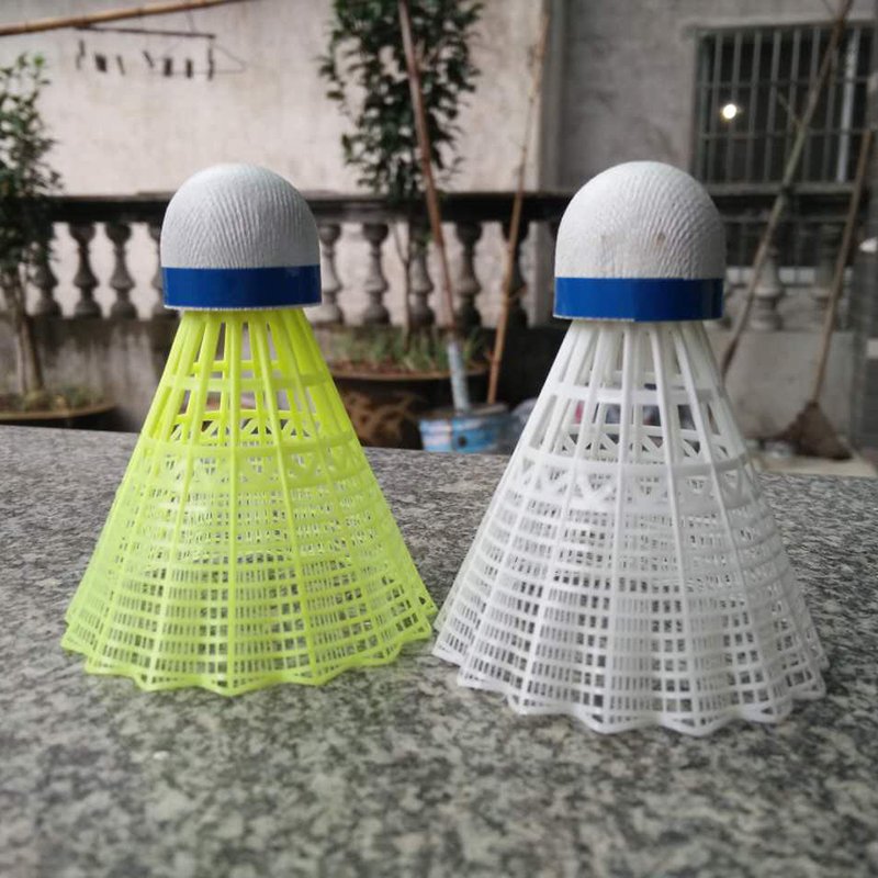 Cheap price badminton plastic shuttlecock in stock