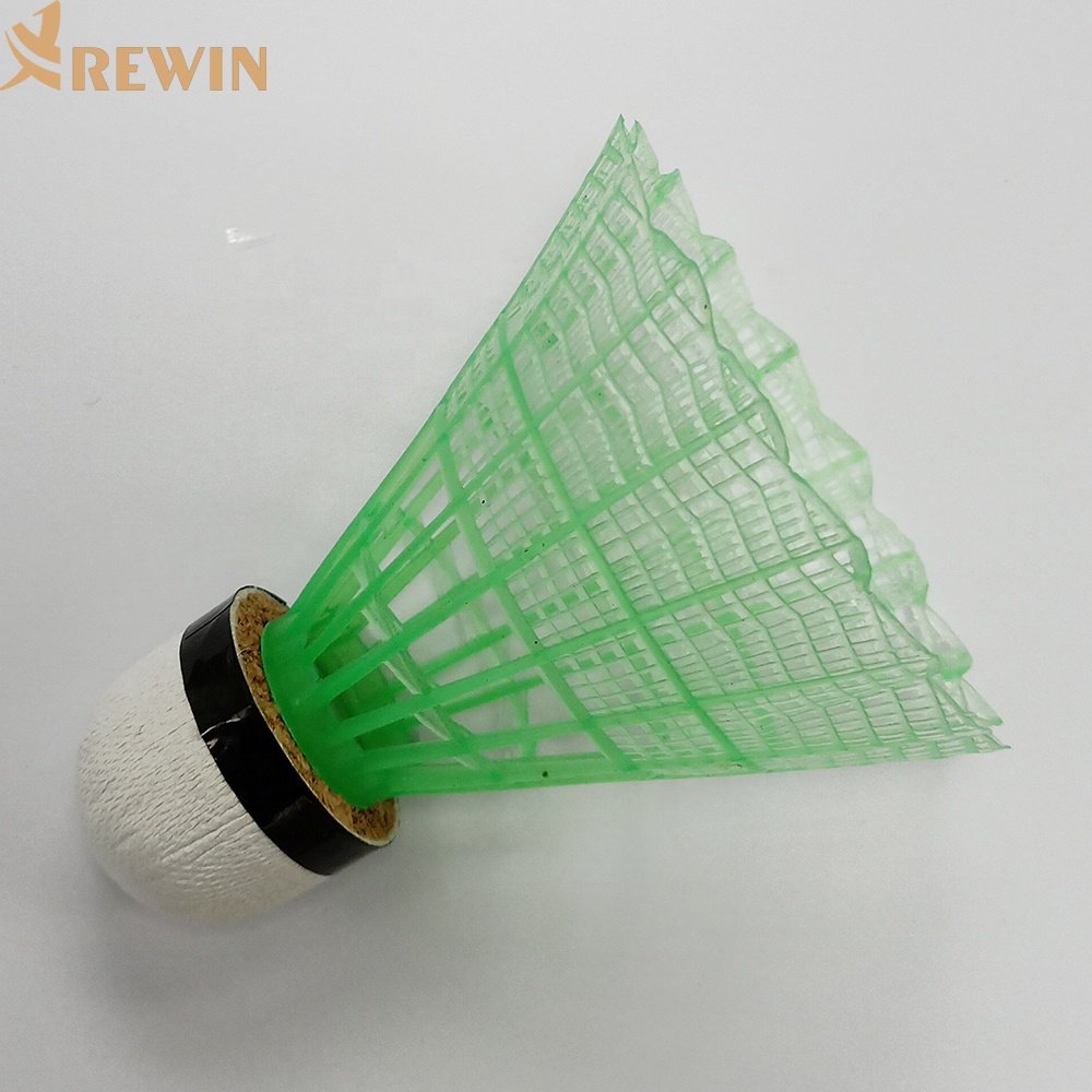 Colorful PE Badminton Shuttlecocks Manufacturer