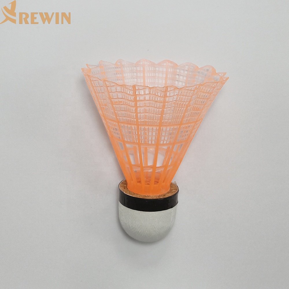 Colorful PE Badminton Shuttlecocks Manufacturer