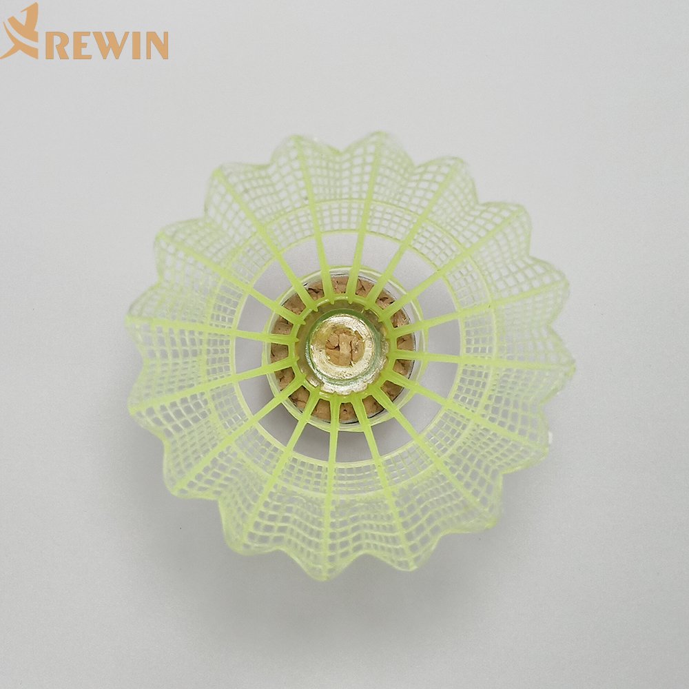 Colorful PE Badminton Shuttlecocks Manufacturer