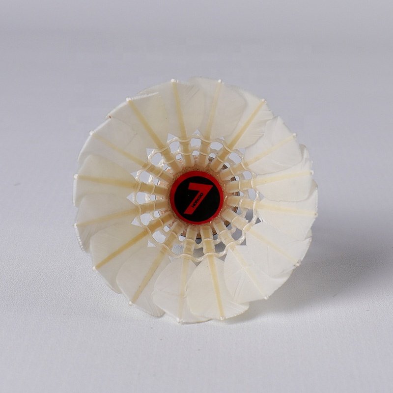 Shuttlecock Honkoo Training Level Badminton Ball Goose Feather Shuttlecock For Professional Player Training