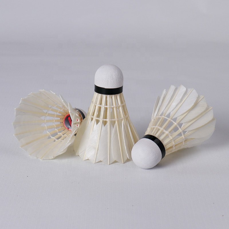 Shuttlecock Honkoo Training Level Badminton Ball Goose Feather Shuttlecock For Professional Player Training