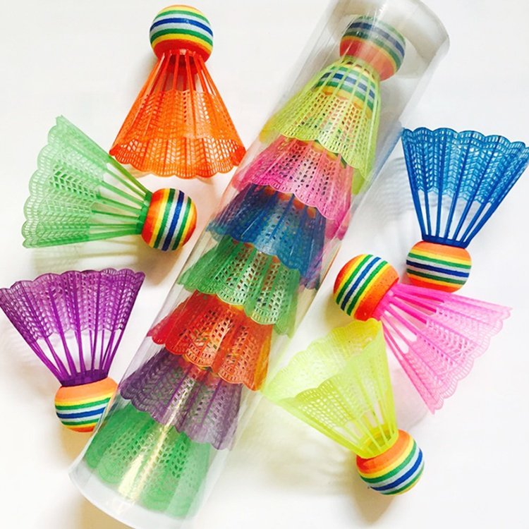 Lowest Price Plastic Feather Badminton Shuttlecock With Great Stability And Durability