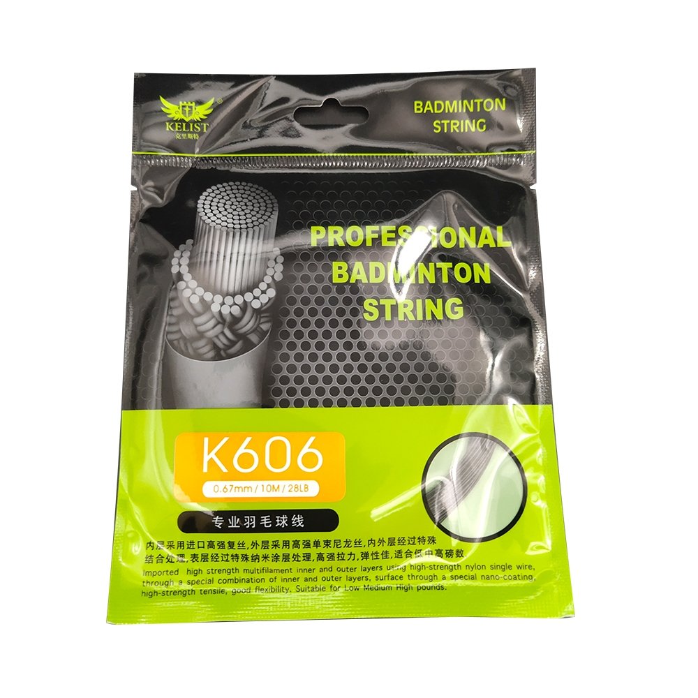 Wholesale 28lbs Badminton String Set Badminton Racket Accessory 0.67mm String Badminton