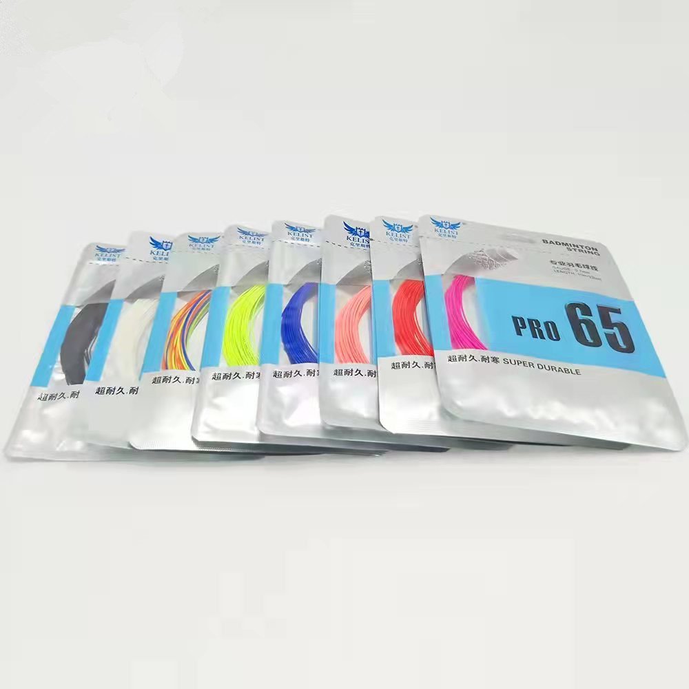 High tension 30LBS Pro68 0.68mm nylon badminton racket string