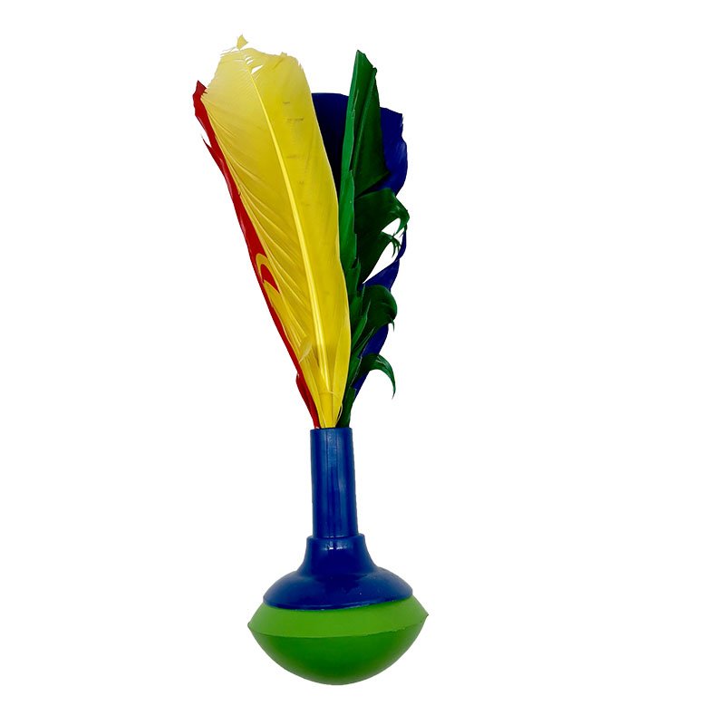 Factory wholesale Neoprene Shuttlecock Multi Colour Goose Feather Ball outdoor beach shuttlecock sale
