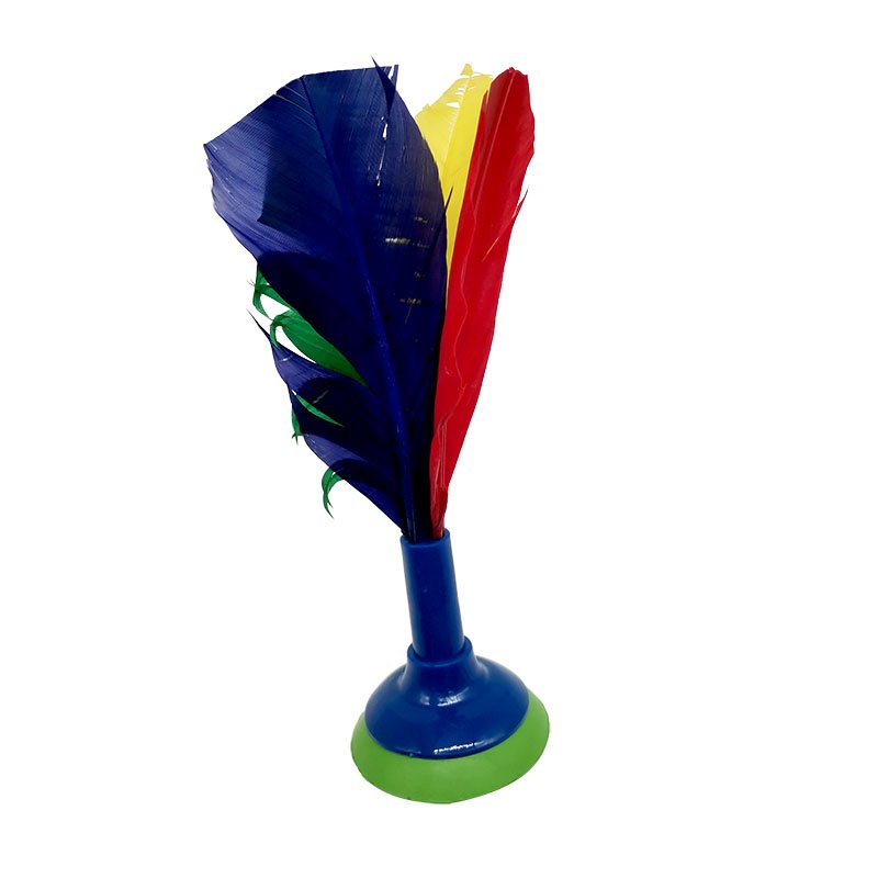 Factory wholesale Neoprene Shuttlecock Multi Colour Goose Feather Ball outdoor beach shuttlecock sale