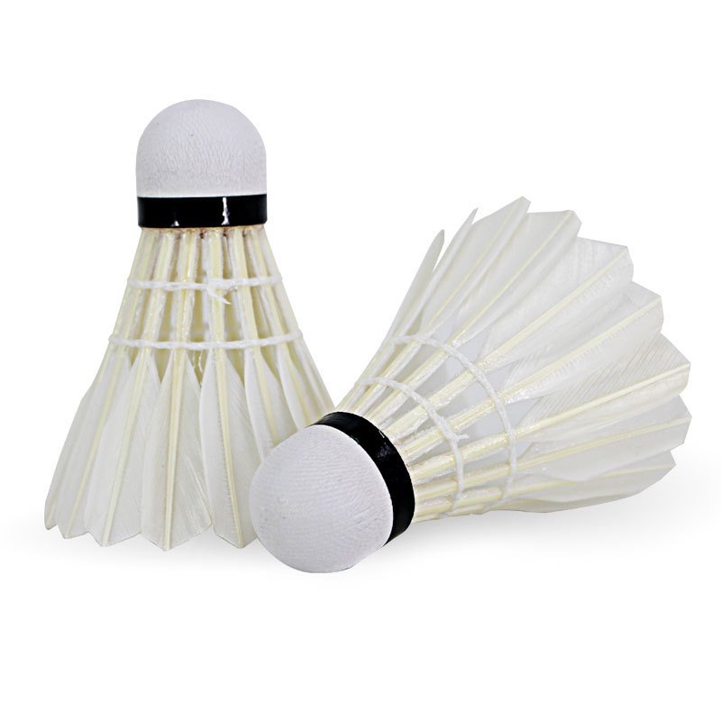 Tournament Best Durability shuttlecock Professional test Approved Durable Straight Long Goose Feather Badminton Shuttlecock