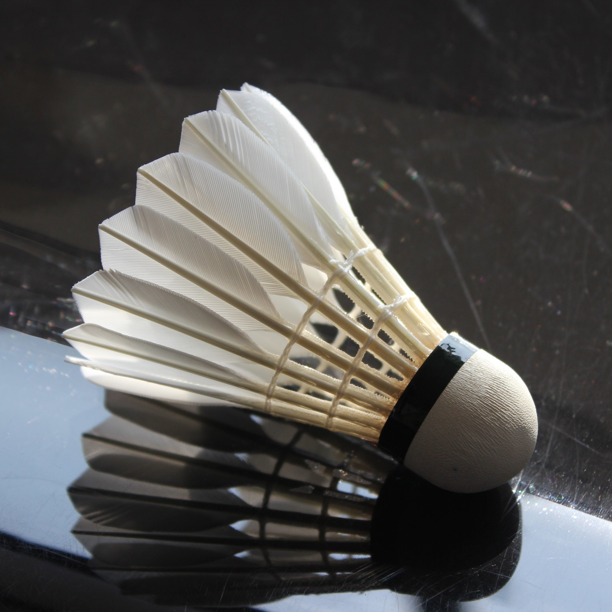 White Badminton Plastic Shuttlecocks Indoor Outdoor Sports Accessories