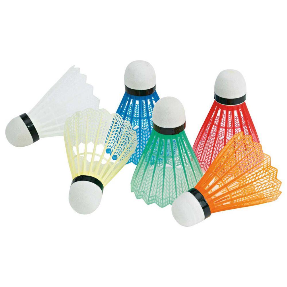 White Badminton Plastic Shuttlecocks Indoor Outdoor Sports Accessories