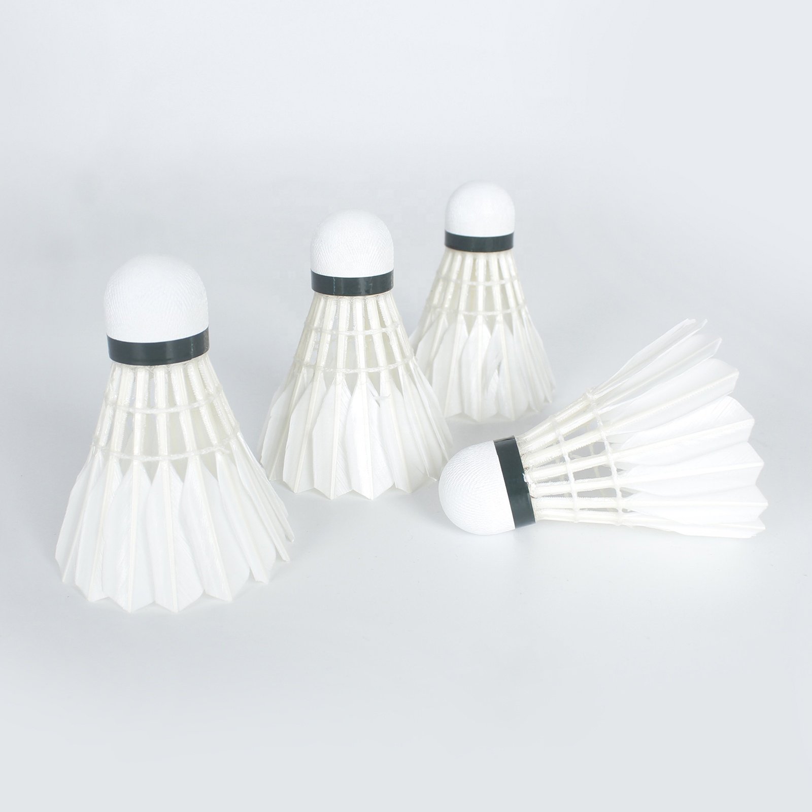 Super Cheap Training Durable Duck Feather Shuttlecocks With Composite Duplex Ball Head For Professional Sports Application